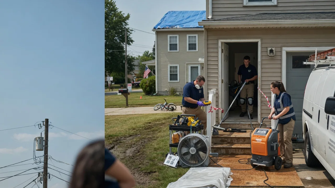 Water Damage Repair in Morgan, PA near me